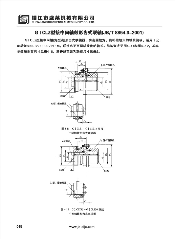 GICLZ型鼓形齿永利3044(中国)官方网站
